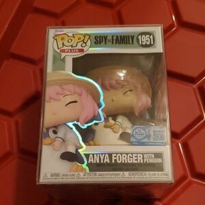 Spy Family Anya Forger With Penguin #1951 Original Funko Pop